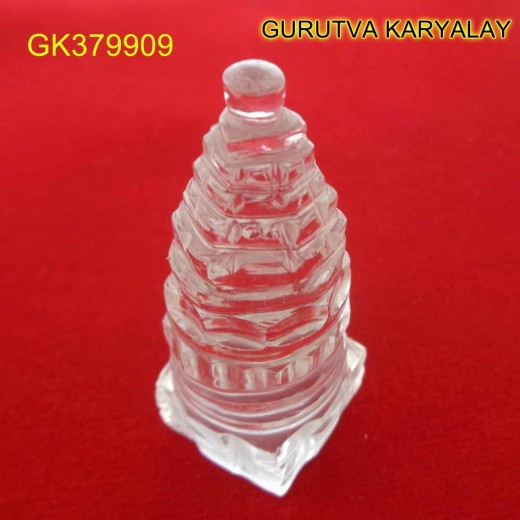 89 CT Natural Crystal Shree Yantra | Sphatik Shri Yantra | Shree Maha Laxmi Yantra